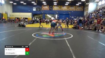 182 lbs Round Of 16 - Michael Nunn, Tampa Bay Brawlers vs Marco Bragado, Treasure Coast