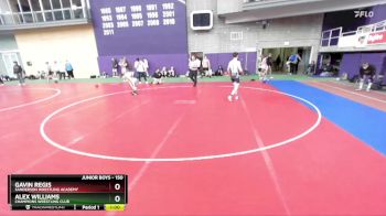 150 lbs Cons. Round 2 - Gavin Regis, Sanderson Wrestling Academy vs Alex Williams, Champions Wrestling Club