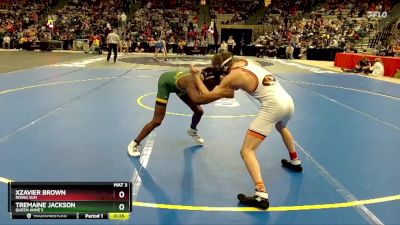 126-2A/1A 3rd Place Match - Tremaine Jackson, Queen Anne`s vs Xzavier Brown, Rising Sun