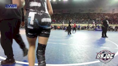 100 lbs Round Of 32 - Lyndse Rakestraw, Redskins Wrestling Club vs Jessilyn Mohler, Ogden's Outlaws Wrestling Club