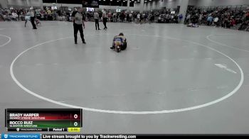 120 lbs Champ. Round 2 - Brady Harper, Midwest Xtreme Wrestling vs Rocco Ruiz, Gladiator Wrestling