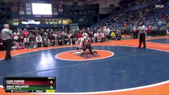 215 lbs Semis & 1st Wrestleback (8 Team) - Erich Walldorf, Libertyville vs Luke Chrisse, Yorkville (H.S.)