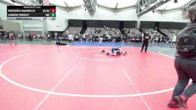 119-I lbs Semifinal - Vincenzo Mannello, GPS Wrestling Club vs Landon Wright, Seagull Wrestling Club