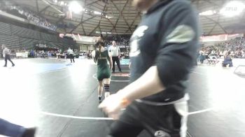 Girls 4A 105 lbs Champ. Round 2 - Vina Nguyen, Hazen (Girls) vs Lorelei McMillan, Redmond (Girls)