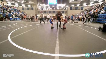 52 lbs Round Of 16 - Grant Mullen, Perry Wrestling Academy vs Maason Edwards, Woodward Youth Wrestling