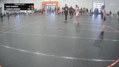 144 lbs Quarterfinal - Riley Johnson, Tech Fall vs Connor Herring, PSWA