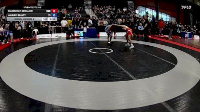 55kg Cons. Round 2 - Harkirat Dhillon, Canadian Mal Wrestling vs Aarav Bhatt, The ROC