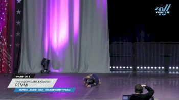 The Vision Dance Center - Remmi [2023 Junior - Solo - Contemporary/Lyrical Day 1] 2023 JAMfest Dance Super Nationals