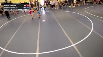 126 lbs Cons. Round 4 - Adrian Andrada, Pinnacle vs Emiliano Carrillo, MN Elite