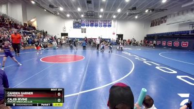 56 lbs Cons. Round 1 - Caleb Irvine, Rawlins Wrestling Club vs Camden Garner, Eastside United