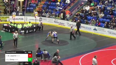 147 lbs Consi Of 32 #1 - Andrew Lappine, Nazareth vs Leroy Corey, Hempfield Area