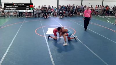 119-123 lbs Champ. Round 1 - Zane Gillespie, Premier Wrestling Center vs Jacob Powers, Bulldog Premier Wrestling Club