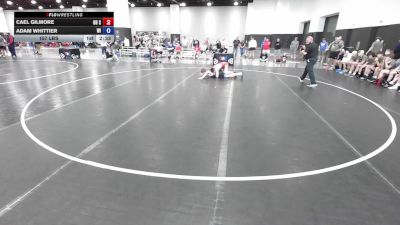 157 lbs Cael Gilmore, Ohio Scarlet vs Adam Whittier, Wisconsin