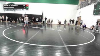 105 lbs 3rd Place Match - Madalyn Andersen, Elevate Wrestling Academy vs Emma Rogers, Edwardsville WC