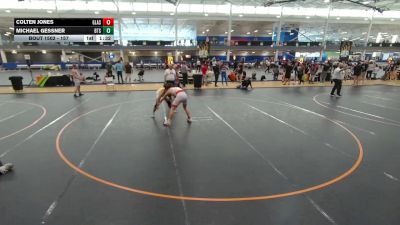 157 lbs Quarterfinal - Colten Jones, Unattached vs Michael Gessner, Unattached