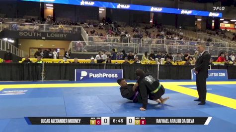 Rafhael Araujo Da Silva vs Lucas Alexander Mooney 2025 Pan Jiu Jitsu IBJJF Championship