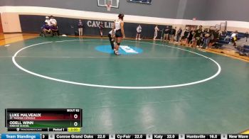 190 lbs Round 2 - Luke Malveaux, St. Thomas Catholic vs Odell Winn, Kinkaid School