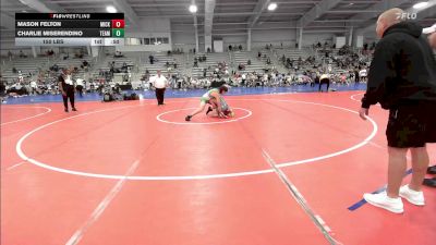150 lbs Rr Rnd 1 - Mason Felton, Micky's Minions Blue vs Charlie Miserendino, Team RJN Green
