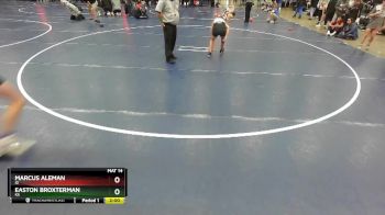 113 lbs Champ. Round 2 - Marcus Aleman, ID vs Easton Broxterman, KS