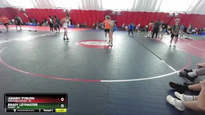 135-135 lbs Round 3 - Johnny Pyburn, Wisconsin Rapids vs Brady Leymaster, Xavier