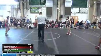 84 lbs Finals (2 Team) - Keegan Bassett, Dynasty Death Row vs Bryden Spellacy, Team Ohio