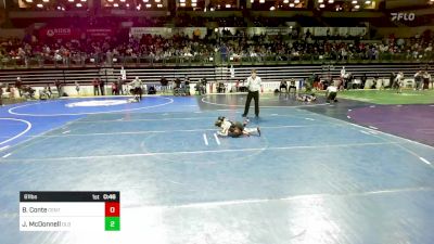 61 lbs Round Of 16 - Beau Conte, Central Youth Wrestling vs Jaxon McDonnell, Old Bridge