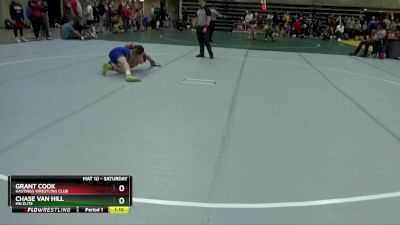 110 lbs Semifinal - Grant Cook, Hastings Wrestling Club vs Chase Van Hill, Mn Elite