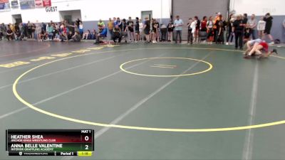 115 lbs Round 3 - Heather Shea, Anchor Kings Wrestling Club vs Anna Belle Valentine, Interior Grappling Academy