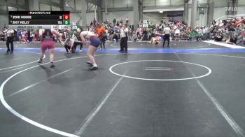 190 lbs Quarterfinal - Zoie Hesse, Iola Kids vs Sky Kelly, Trailhands