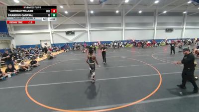 113 lbs Champ. Round 2 - Jarreau Walker, Unattached vs Brandon Canaval, Eagle Empire