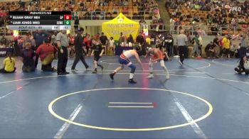90 lbs Cons. Round 3 - Liam Jones NW3, Edison Charger Wrestling Club vs Elijah Gray NE4, Barberton