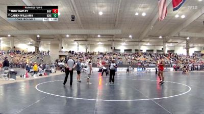 AA 215 lbs Cons. Round 3 - Caden Williams, Bradley Central High School vs Tony Hatley, Bartlett High School