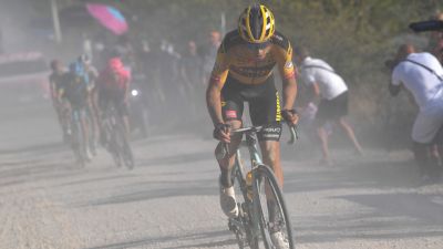 Van Aert Emotional After Strade Bianche