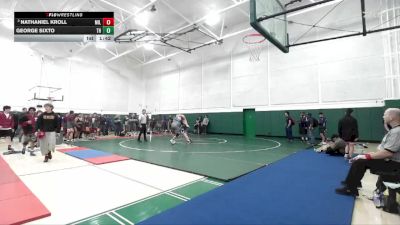 285 lbs Champ. Round 1 - Nathaniel Kroll, Millikan vs George Sixto, Trabuco Hills