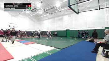 285 lbs Champ. Round 1 - Nathaniel Kroll, Millikan vs George Sixto, Trabuco Hills