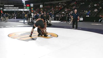 215 lbs Round Of 32 - Noah Mannix, Yreka (NS) vs Jace Demacabalin, Rf Kennedy (CS)