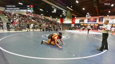 138 lbs Champ. Round 2 - Nathan Partida, Northview vs Jacob Leal, Chaffey