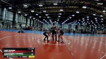 105 lbs Rd# 10- 4:00pm Saturday Final Pool - Jake Zesiger, SELECT, Utah vs Alessandro Camargo, Bitetto Trained