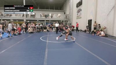 56 lbs Round 2 - James Irvine, Aggression Legionnaires vs Christian Chacko, The Outsiders