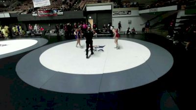 135 lbs Sophia Fodera, SDIKWA - San Diego-Imperial Kids Wrestling Association vs AlexAndrea Corona, KTWA-Kings-Tulare Wrestling Association
