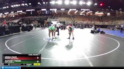 170 lbs Cons. Round 4 - Jenna Mack, Gateway High School vs Daphney Pierre, Fort Myers HS