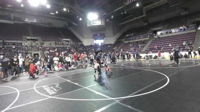 49 lbs Quarters - Isaiah Lopez, Black Fox Wrestling Academy vs Anthony Stebbins, Legacy Boltz Wrestling Club