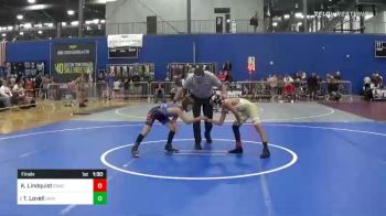 77 lbs Final - Kaden Lindquist, Owatonna vs Tj Lovell, Hammerin Hawks