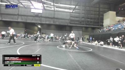 70 lbs Quarterfinal - Luke Harshman, Chase County vs Odin Smalley, Open Mats Wrestling Club