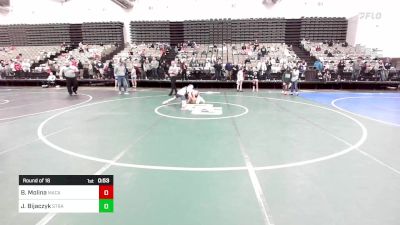 106-J lbs Round Of 16 - Brian Molina, MacArthur vs Julian Bijaczyk, Stray Dawgs