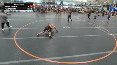 106 lbs Champ. Round 2 - Jakoby Odineal, Unattached vs Lucas Layne, Unattached