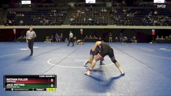 165 lbs Cons. Round 4 - Nathan Fuller, Wartburg vs Jack Patting, Augustana (IL)