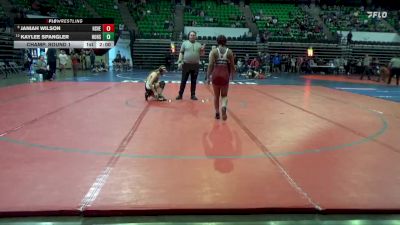 6-7A 120 Champ. Round 1 - Janiah Wilson, Huntsville vs Kaylee Spangler, Hoover