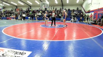 135 lbs Rr Rnd 3 - Ruby Hughes, Bixby HS Girls vs Delia Wright, Berryhill High School