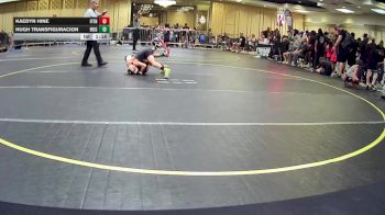 66 lbs Quarterfinal - Kaedyn Hine, Fitness Fight Factory WC vs Hugh Transfiguracion, Reign WC